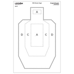 IPSC/USPSA Competition Practice Paper Target (25 Count) - Starting at ...